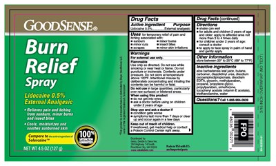 Good Sense_Burn Relief Spray_50-022GS-01.jpg Burn Relief Spray - Good Sense Burn Relief Spray 50 022GS 01